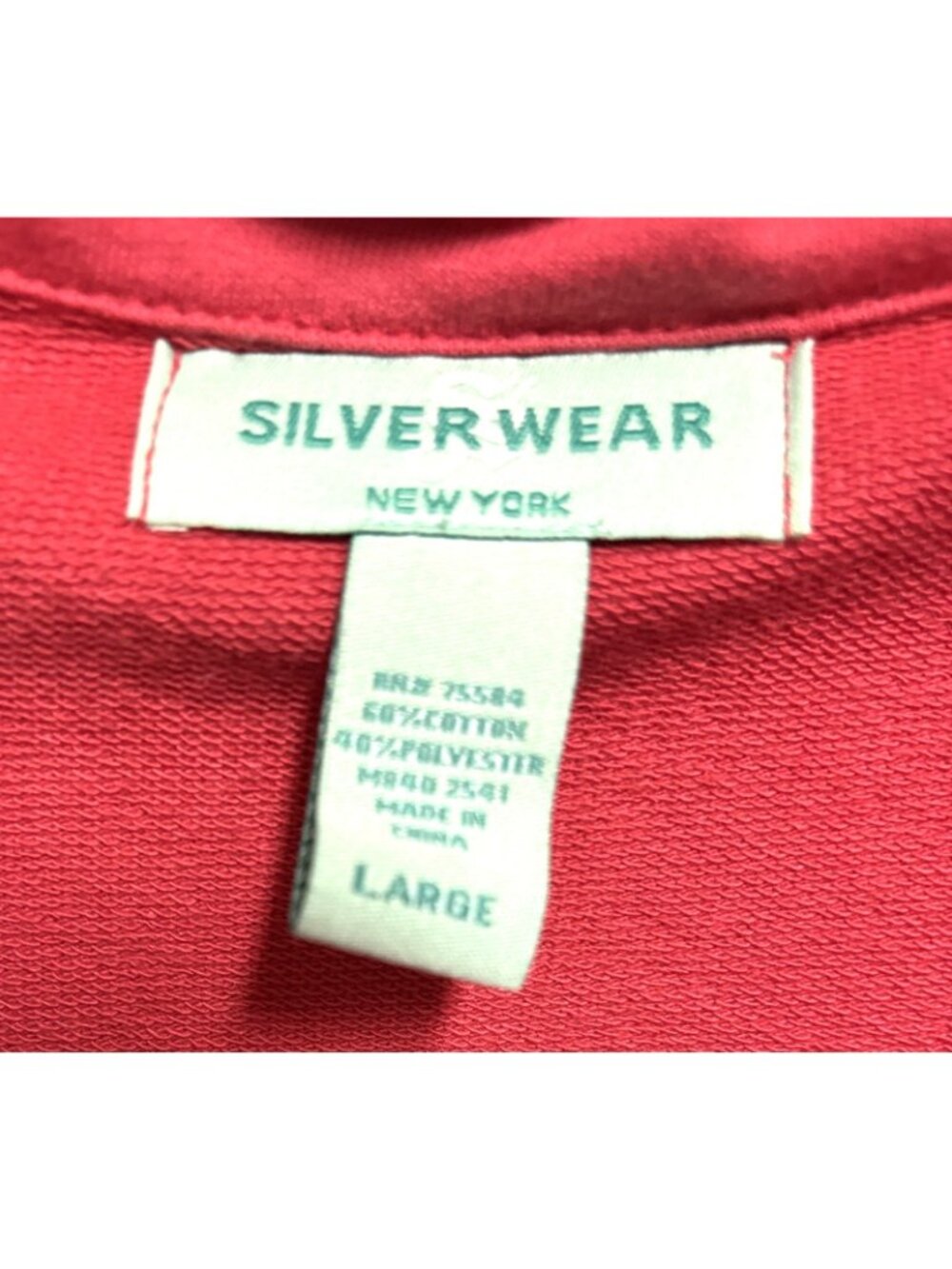 Silverwear 2 pc Women's Coral Tracksuit Jacket Lg. Pants Med - Picture 5 of 7
